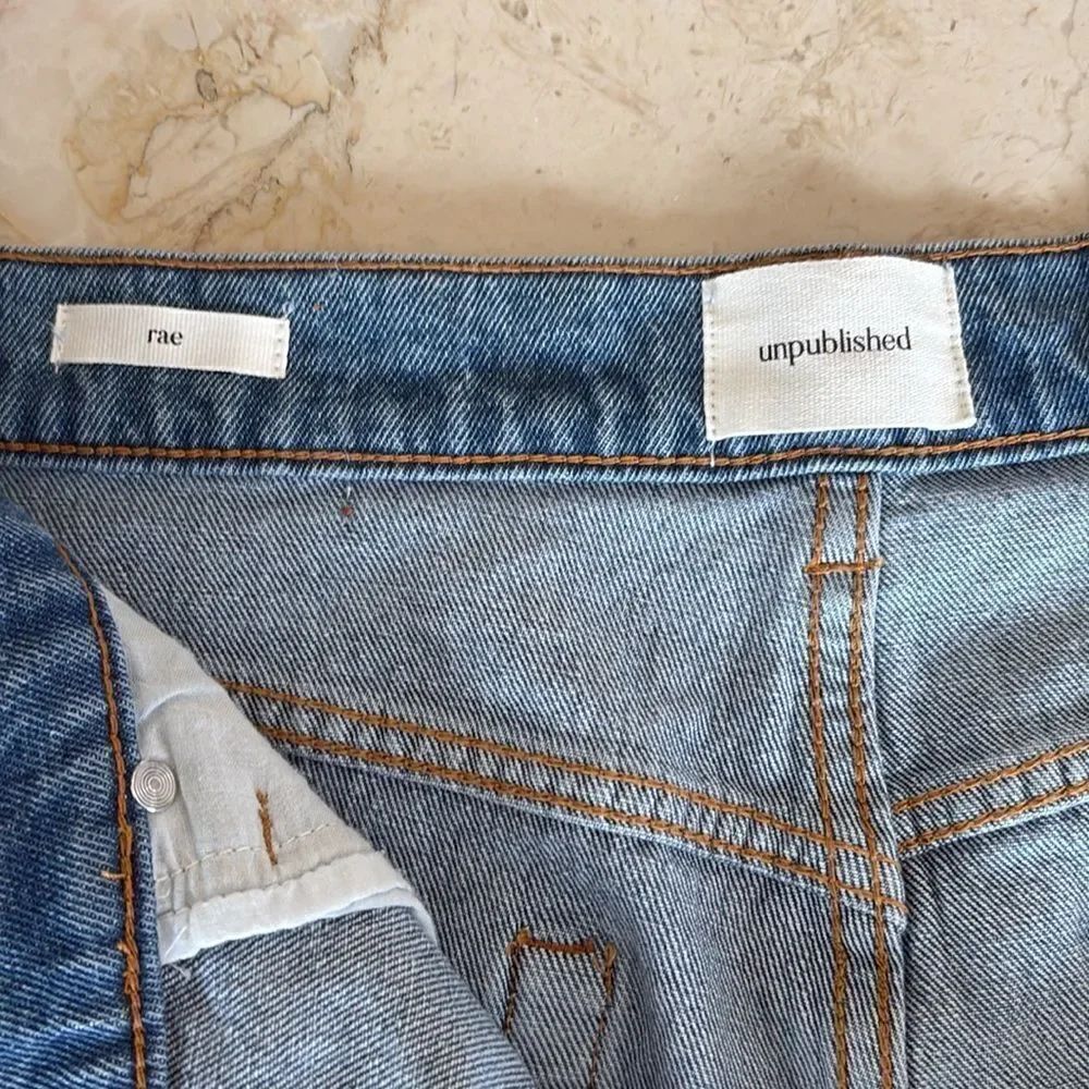 Unpublished Rae High Rise Straight Leg Jeans - Picture 9 of 12